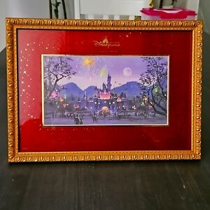 Hong Kong Disneyland Opening Day Framed and Matted Thank You Gift